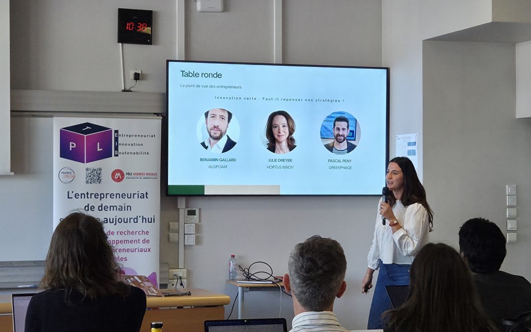 Retour sur la table ronde « Stratégies d’innovation verte »